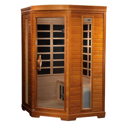 Dynamic "Heming" FAR Infrared Sauna (2 Person Corner Unit)