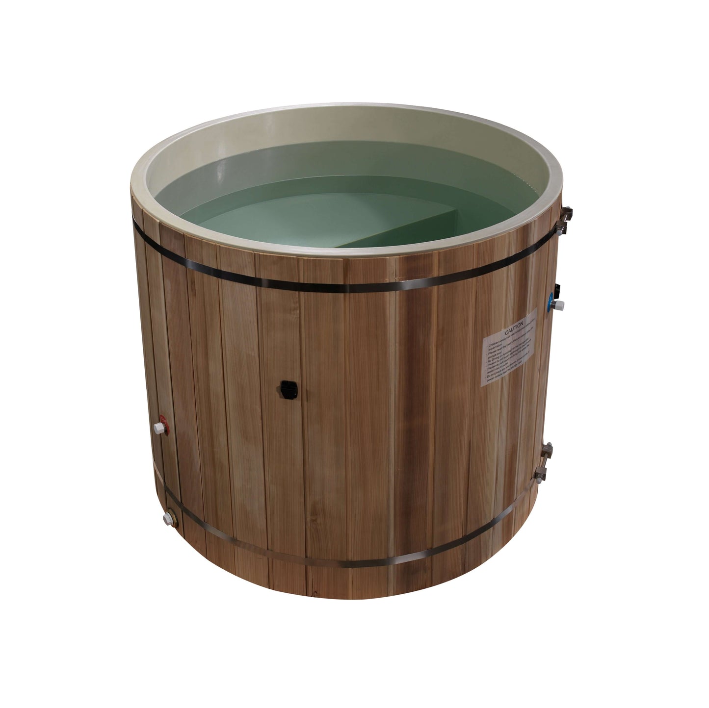 Outdoor Cold Plunge Premium Pacific Cedar Wood