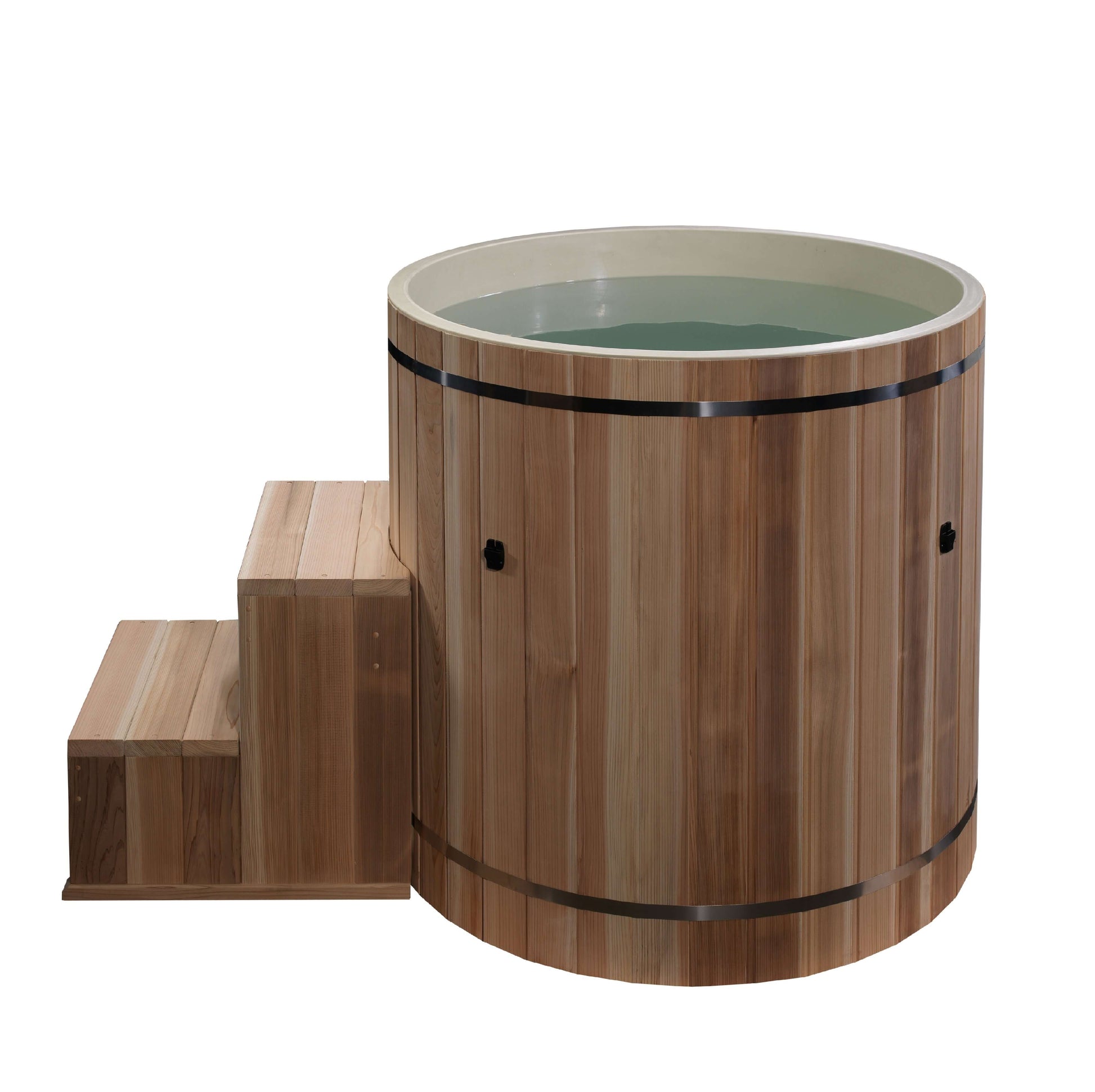 Outdoor Cold Plunge Premium Pacific Cedar Wood