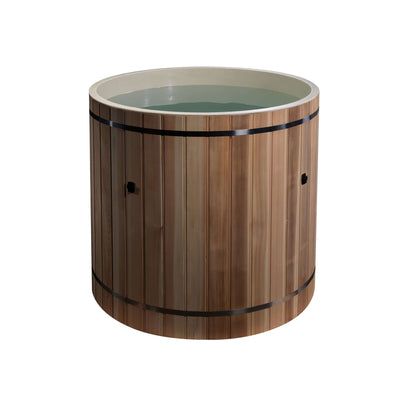 Outdoor Cold Plunge Premium Pacific Cedar Wood