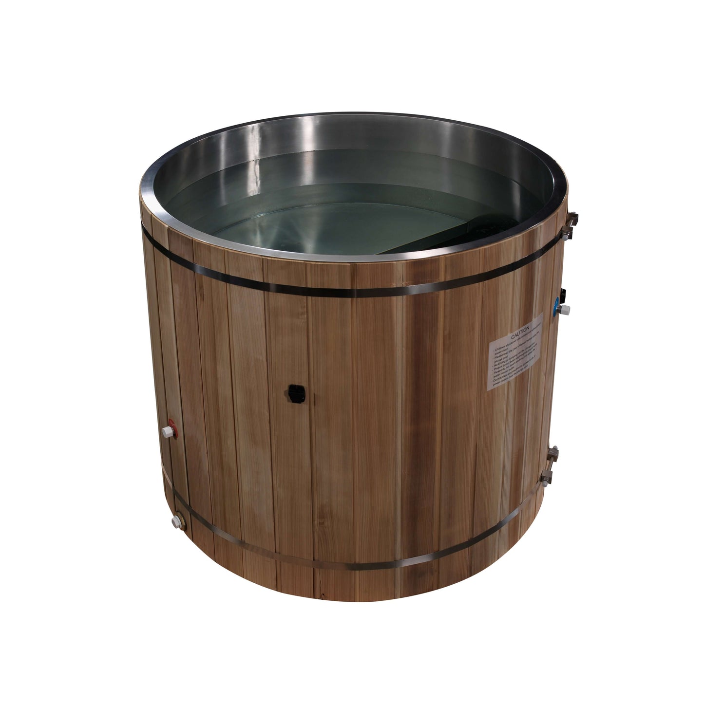 Outdoor Cold Plunge Premium Pacific Cedar Wood