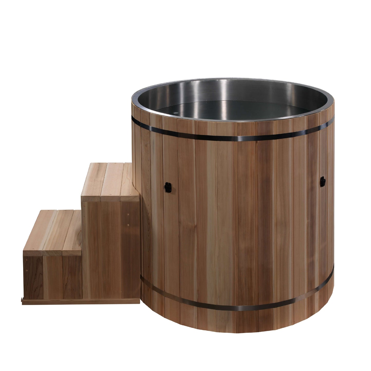 Outdoor Cold Plunge Premium Pacific Cedar Wood