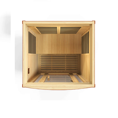 Dynamic "San Marino Elite" Ultra Low EMF FAR Infrared Sauna (2 Person)