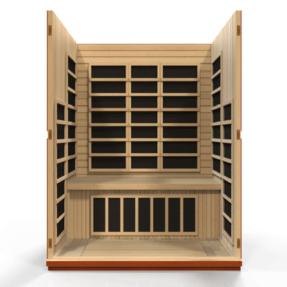 Dynamic "Bellagio" Low EMF Infrared Sauna (3 Person)