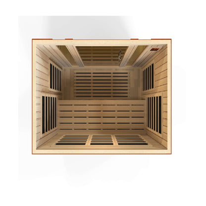 Dynamic "Bellagio" Low EMF Infrared Sauna (3 Person)