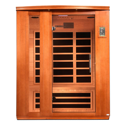 Dynamic "Lugano" Low EMF FAR Infrared Sauna (3 Person)