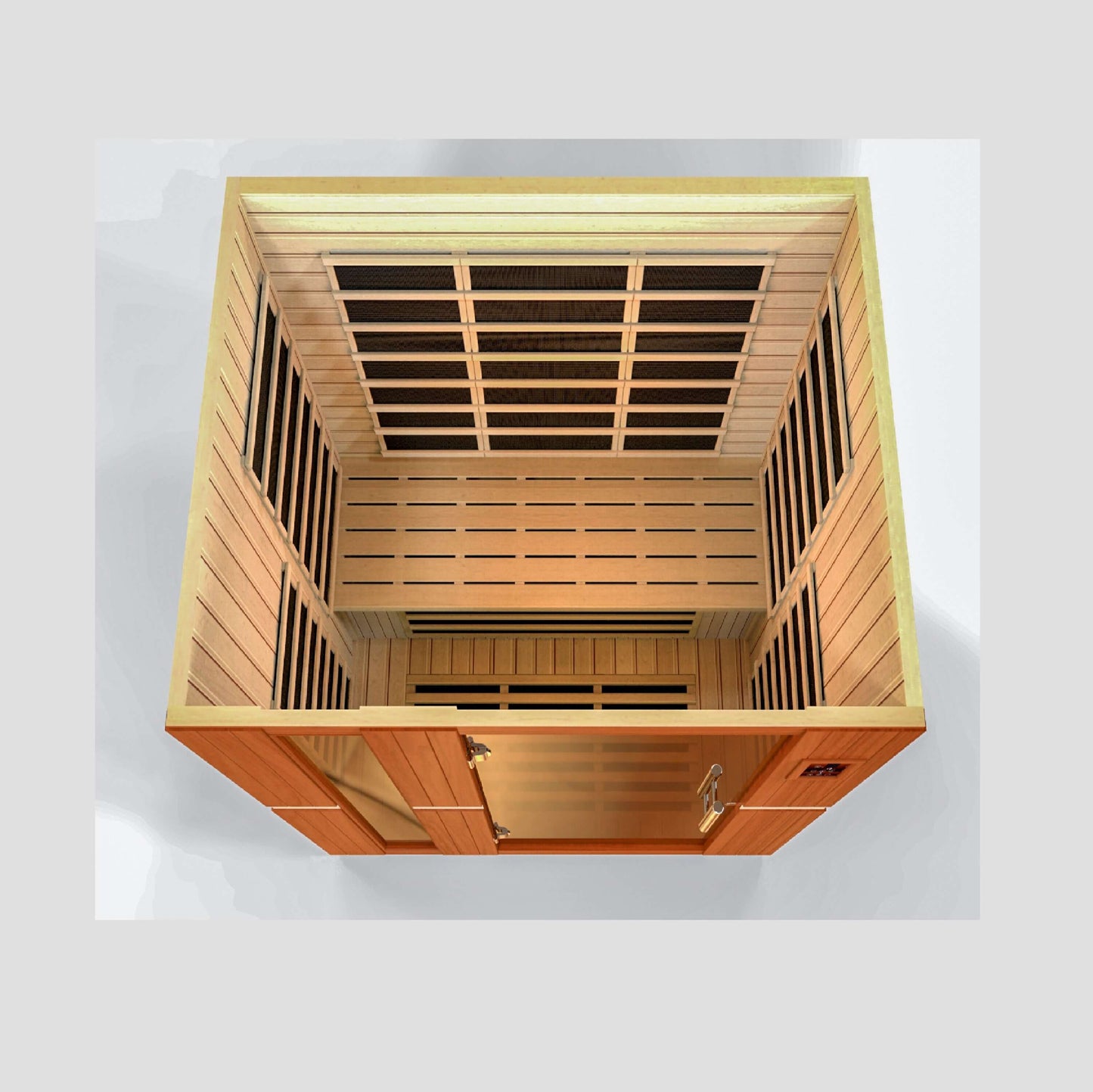 Dynamic "Lugano" Low EMF FAR Infrared Sauna (3 Person)