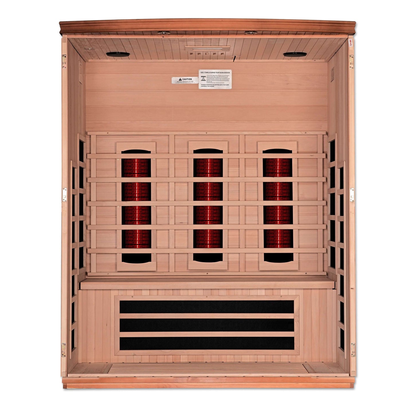 Dynamic Full Spectrum "Lugano" FAR Infrared Sauna (3 Person)