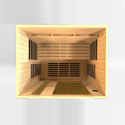 Dynamic Full Spectrum "Lugano" FAR Infrared Sauna (3 Person)