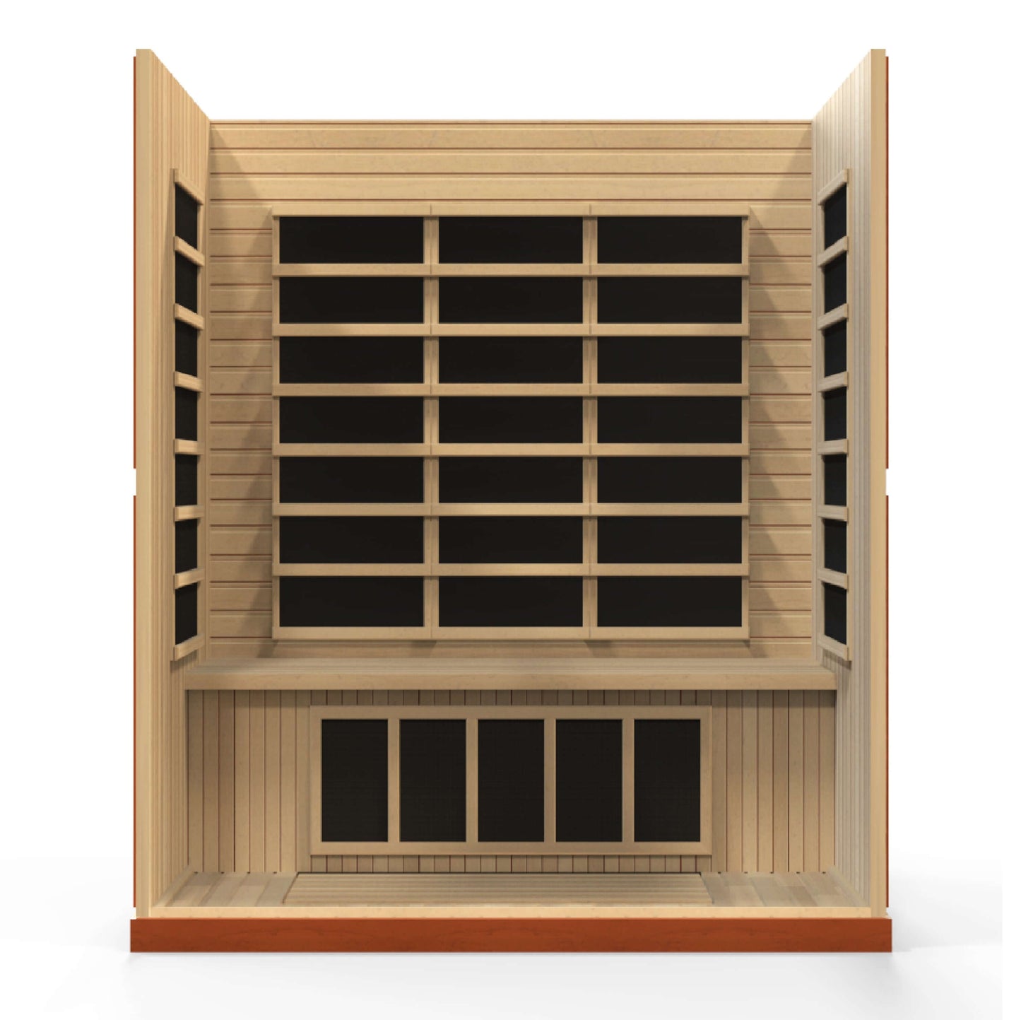 Dynamic "Bergamo" Low EMF FAR Infrared Sauna (4 Person)