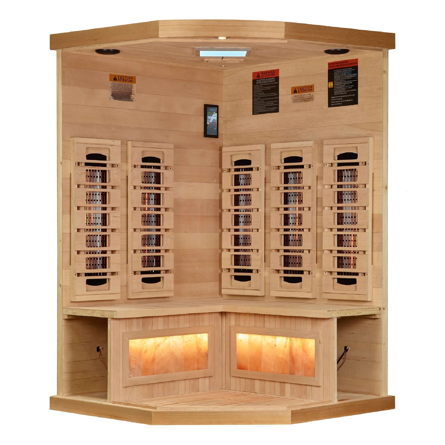 8000 Reserve Series Full Spectrum PureTech™ FAR Infrared Sauna (3 Person - Corner)