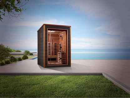 "Nora" Full Spectrum PureTech™ Hybrid Sauna (2 Person)