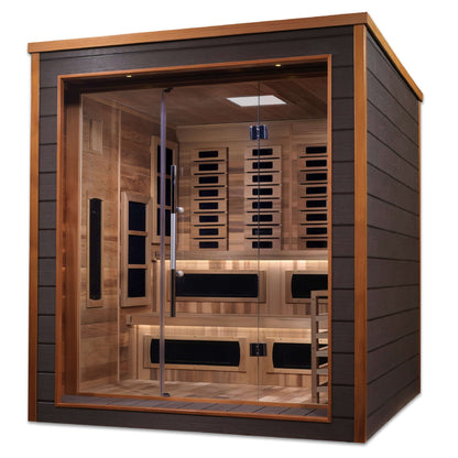 "Karlstad" PureTech™ Full Spectrum Hybrid Sauna (6 Person)