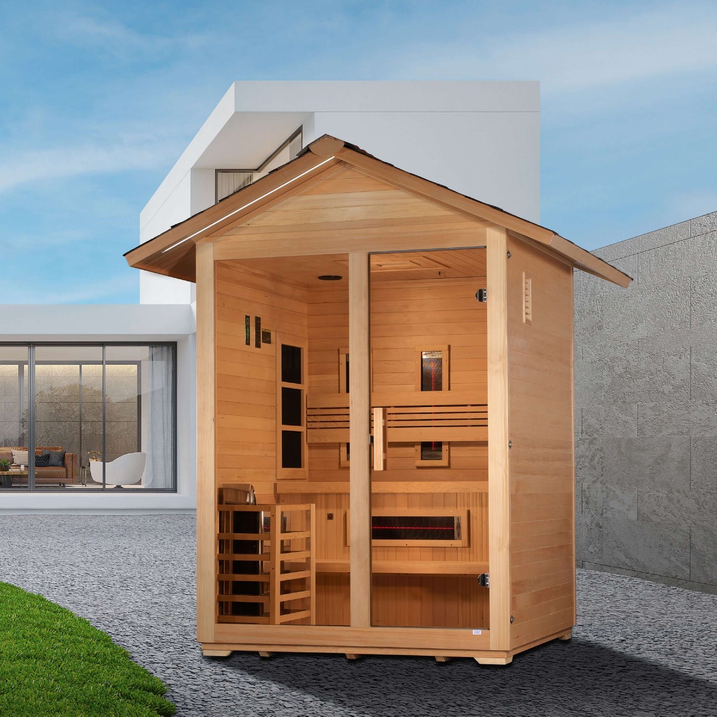 "Carinthia" Full Spectrum PureTech™ Hybrid Sauna (3 Person)