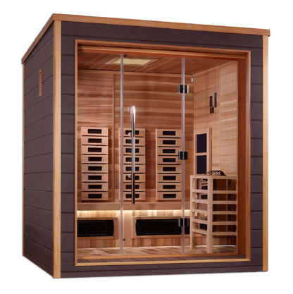 "Visby" Full Spectrum PureTech™ Hybrid Sauna (3 Person)