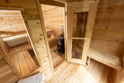 CT Georgian Cabin Sauna with Changeroom