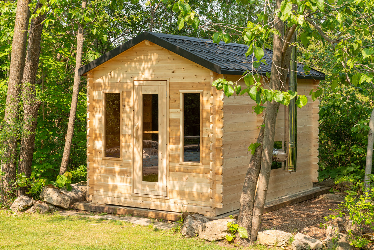 CT Georgian Cabin Sauna with Changeroom