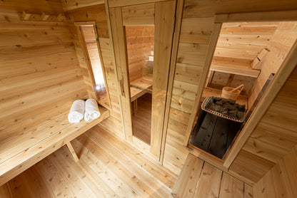 CT Georgian Cabin Sauna with Changeroom