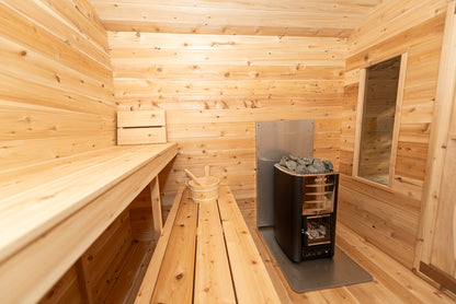 CT Georgian Cabin Sauna with Changeroom