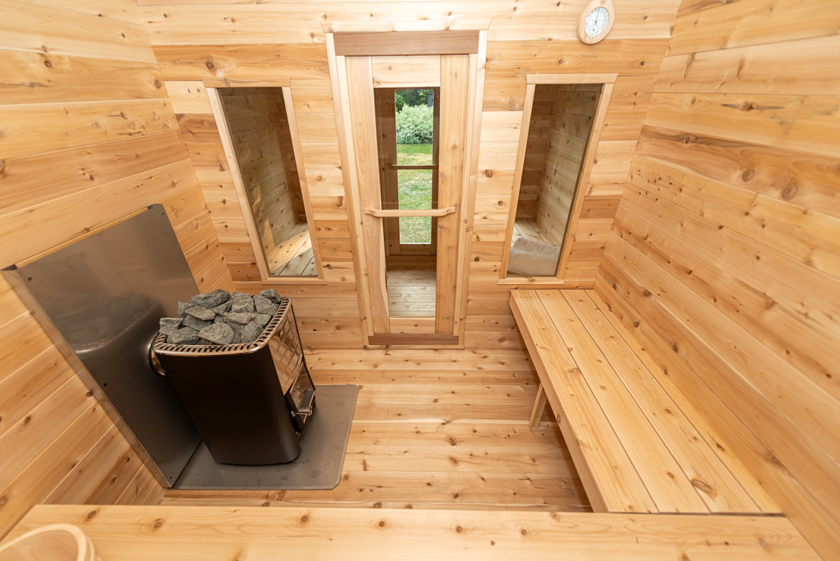 CT Georgian Cabin Sauna with Changeroom