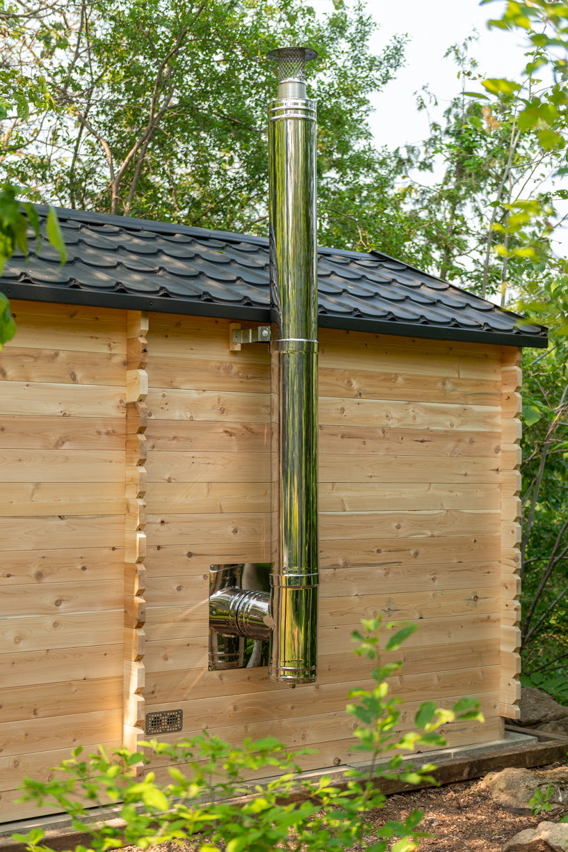 CT Georgian Cabin Sauna with Changeroom