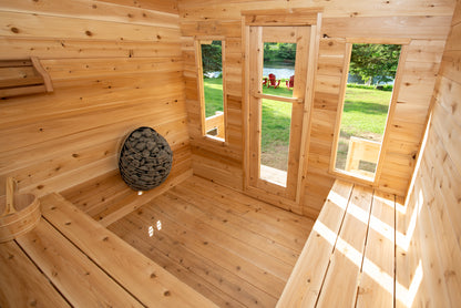 CT Georgian Cabin Sauna with Porch