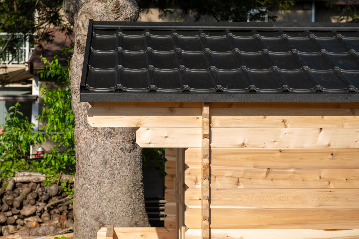 CT Georgian Cabin Sauna with Porch