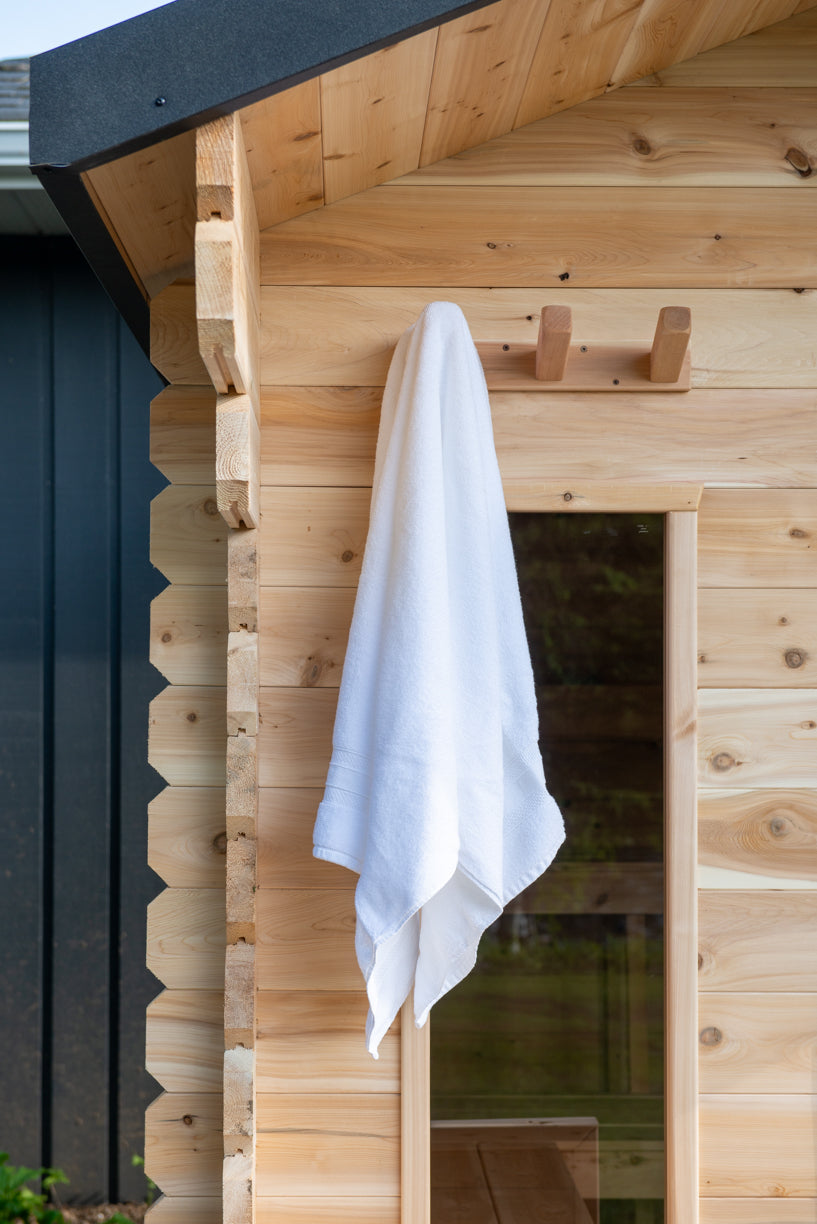 CT Georgian Cabin Sauna with Porch