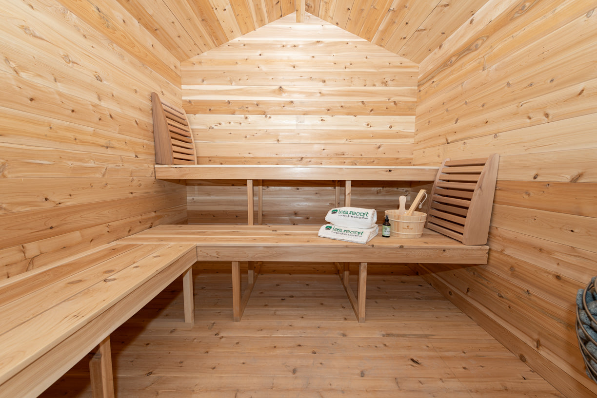 CT Georgian Cabin Sauna with Porch