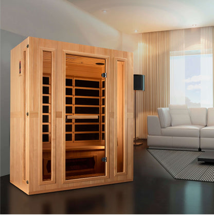 Maxxus "Trinity" Low EMF FAR Infrared Sauna (3 Person)