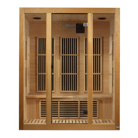 Maxxus "Bellevue" Low EMF FAR Infrared Sauna (3 Person)