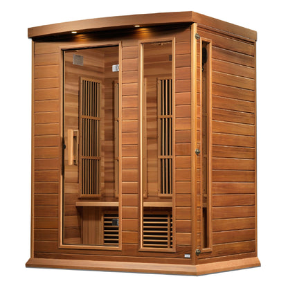 Maxxus Low EMF FAR Infrared Sauna (3 Person)