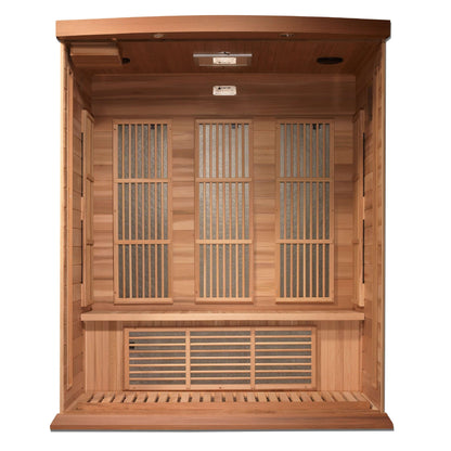 Maxxus Low EMF FAR Infrared Sauna (3 Person)