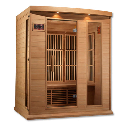 Maxxus Low EMF FAR Infrared Sauna (3 Person)