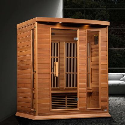 Maxxus Near Zero EMF FAR Infrared Sauna (3 Person)