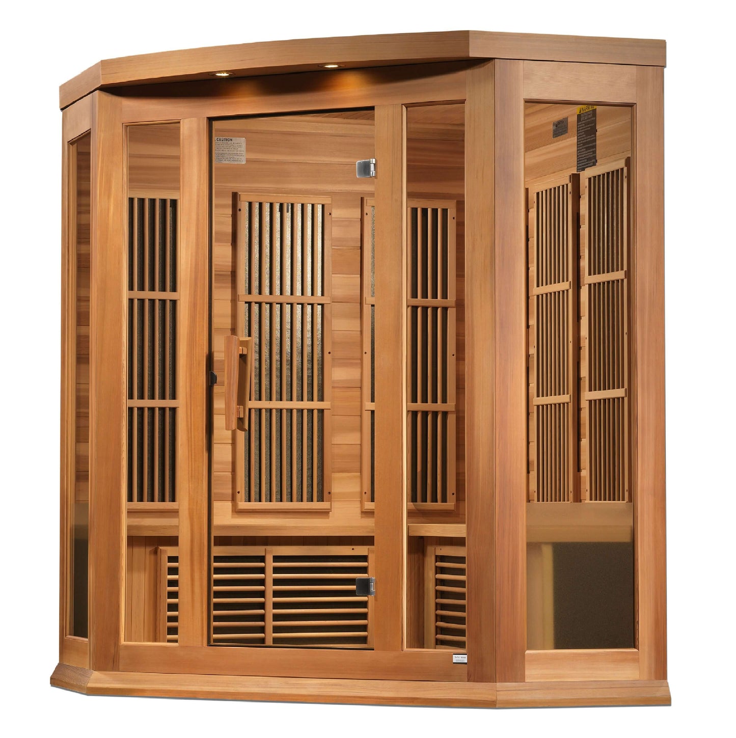 Maxxus Low EMF FAR Infrared Sauna (3 Person Corner Unit)