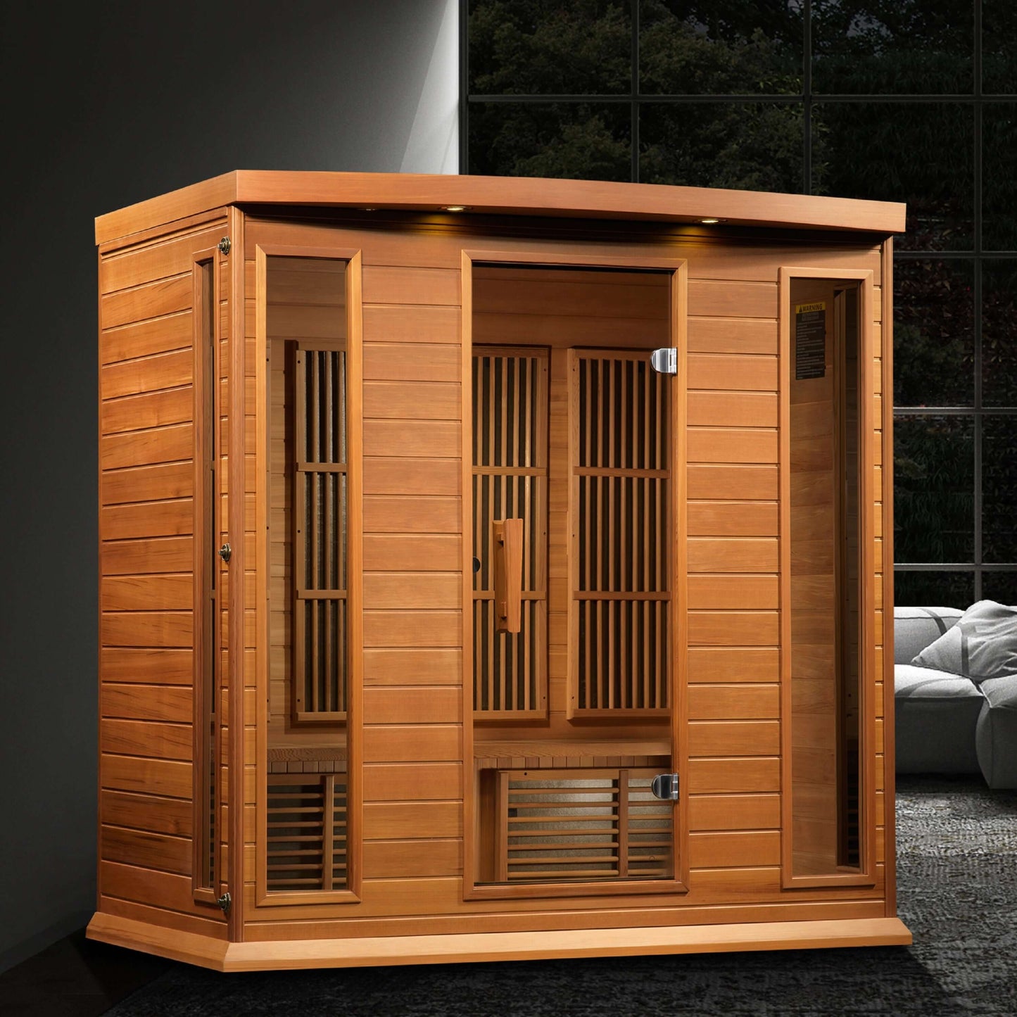 Maxxus Low EMF FAR Infrared Sauna (4 Person)