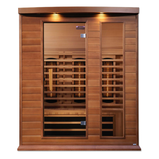 Maxxus Full Spectrum FAR Near Zero EMF Infrared Sauna (3 Person)