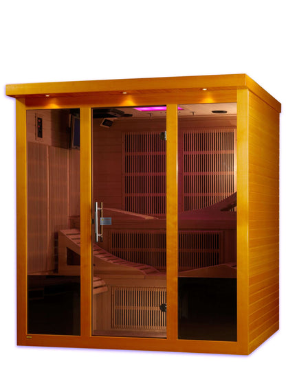 Dynamic "Monaco Elite" Ulta Low EMF FAR Infrared Sauna (6 Person)